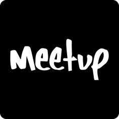 Meetup Logo Silhouette Svg Vector, Free Vectors File